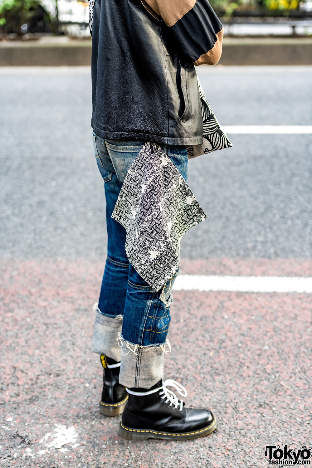 Japanese Streetwear Fashion w/ Leather Vest, Christopher Nemeth ...