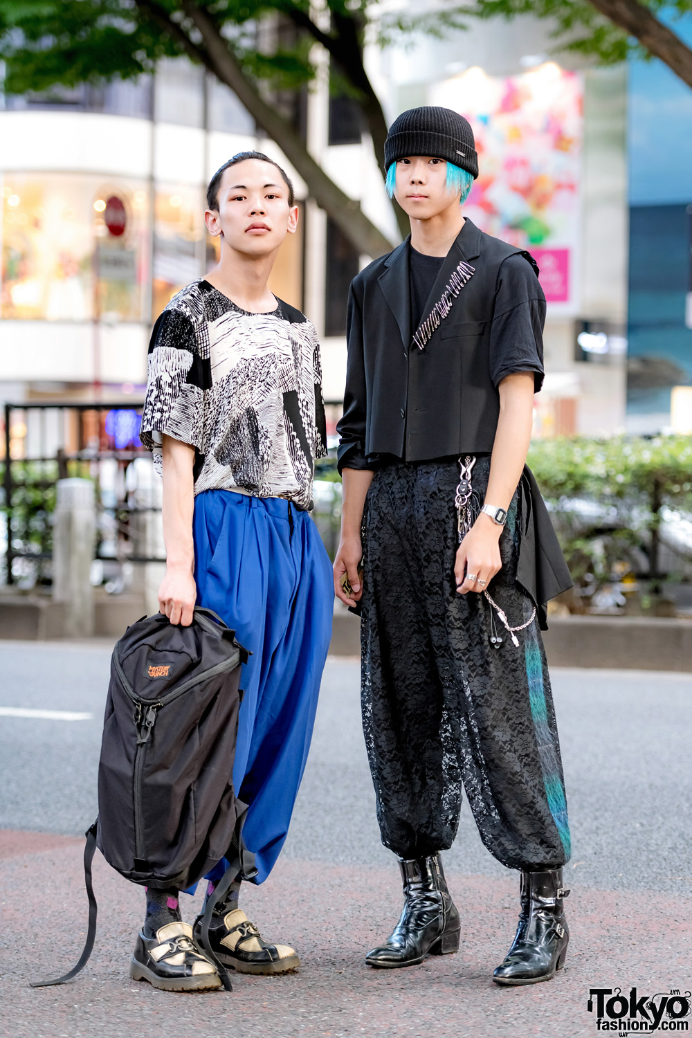 Harajuku Mens Streetwear Styles w/ Dr. Martens, Gucci, Kenzo, Vin, Remake Blazer & Mystery Ranch Backpack