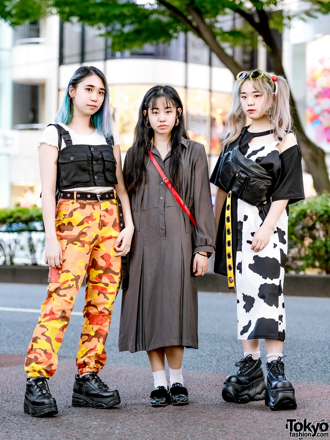 Harajuku Girls Streetwear Styles w/ One Spo, More Than Dope, Yosuke, Burberry, Zara & Demonia