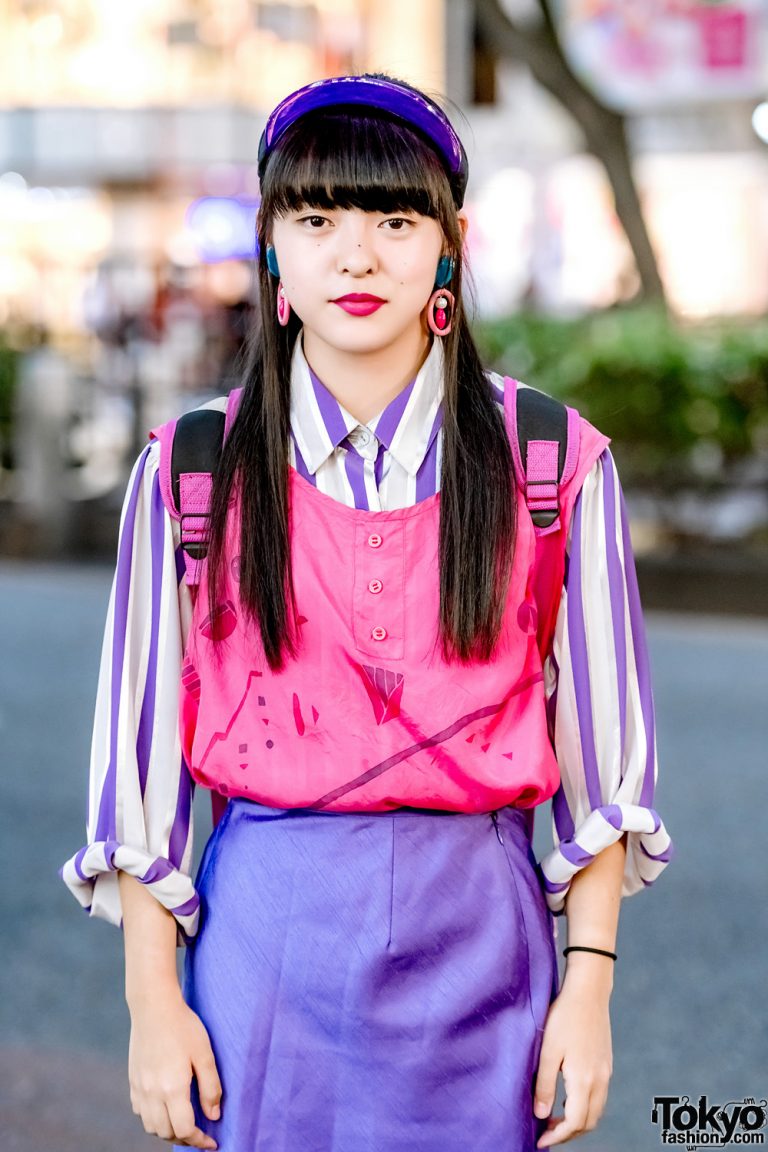 Pink & Purple Harajuku Street Style w/ RRR Show Room, WEGO Platform ...