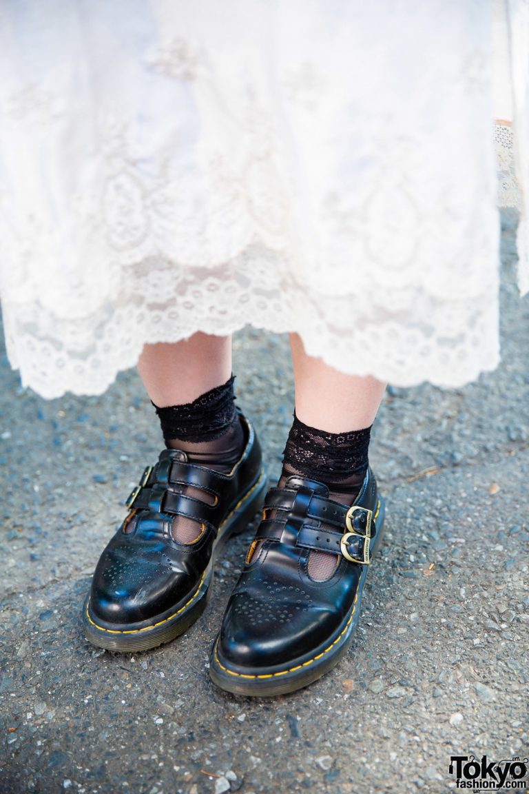 Dr. Martens Leather Baby Doll Shoes Tokyo Fashion