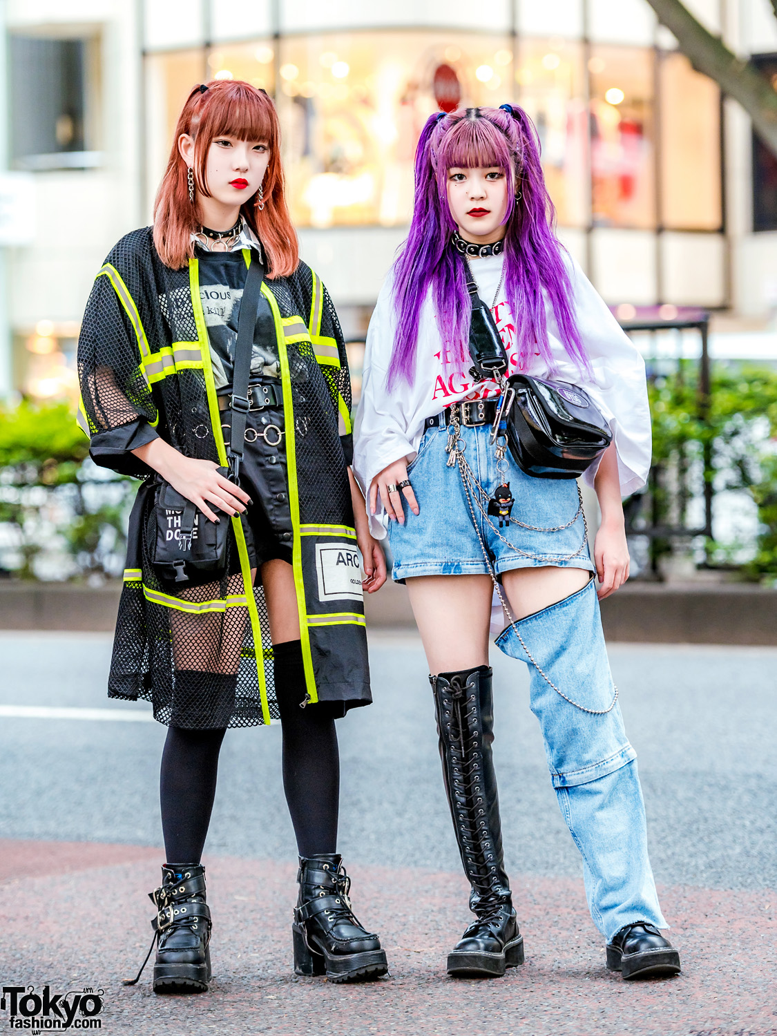 Black & White Casual Street Styles in Harajuku – Tokyo Fashion