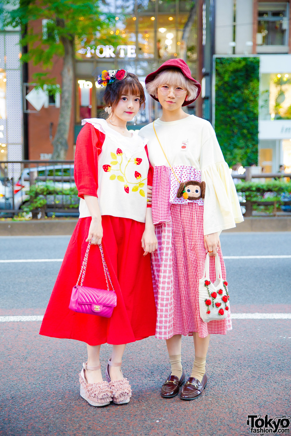Harajuku Girls in Strawberry Street Styles w/ Another Libra, RUBY AND YOU, CA4LA, Merlot & Chanel