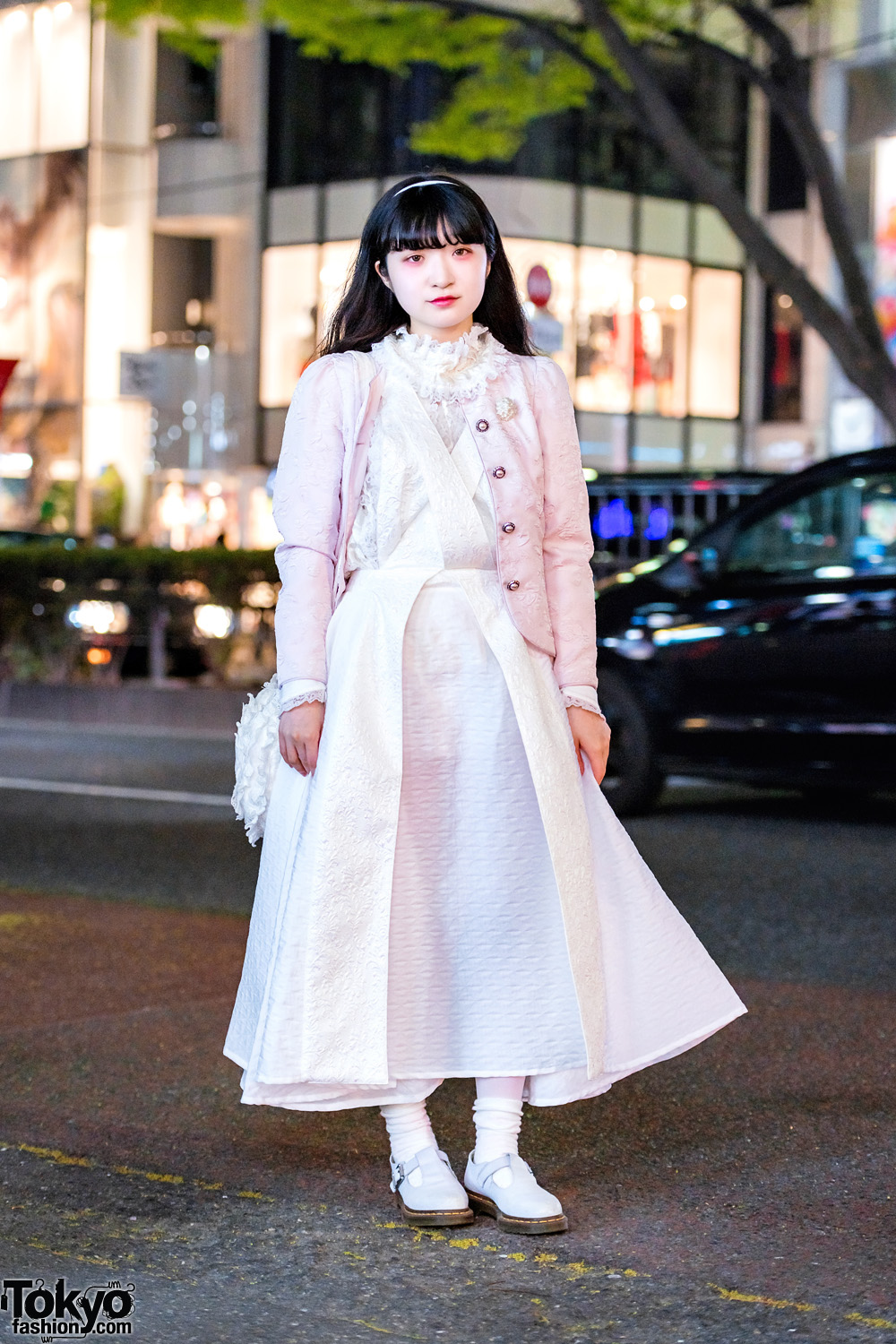 Harajuku Girl in Remake & Vintage Style w/ The Virgin Mary, Barrack Room, Memuse & Dr. Martens