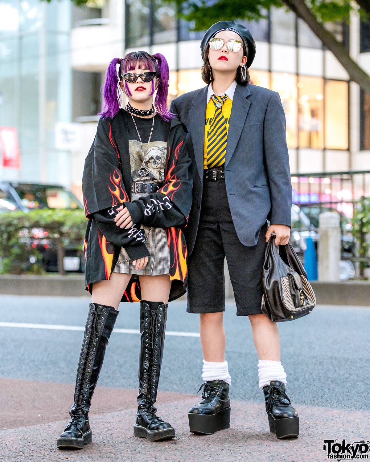 Harajuku Girls' Street Styles w/ Vintage Clothing, Never Mind the XU, Demonia, Another Youth & Punyus