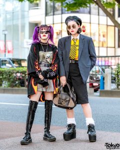 Harajuku Girls’ Street Styles w/ Vintage Clothing, Never Mind the XU ...