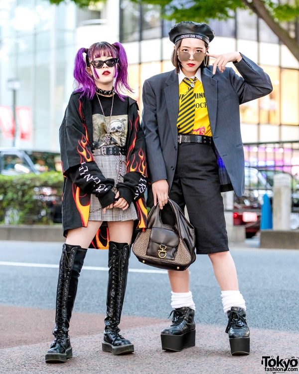 Harajuku Girls’ Street Styles w/ Vintage Clothing, Never Mind the XU ...