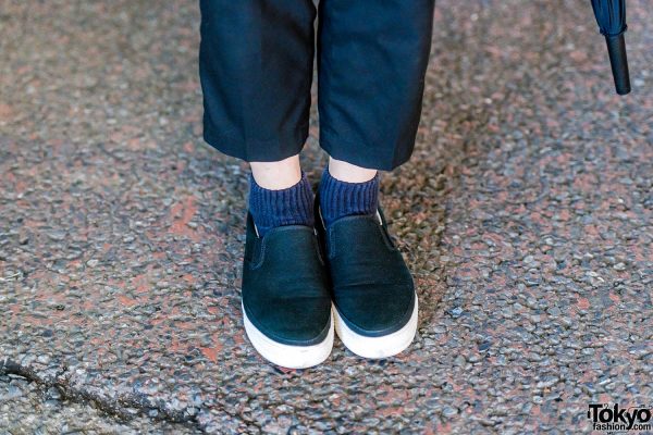 Muji Slip-Ons \u0026 Ankle Socks – Tokyo Fashion