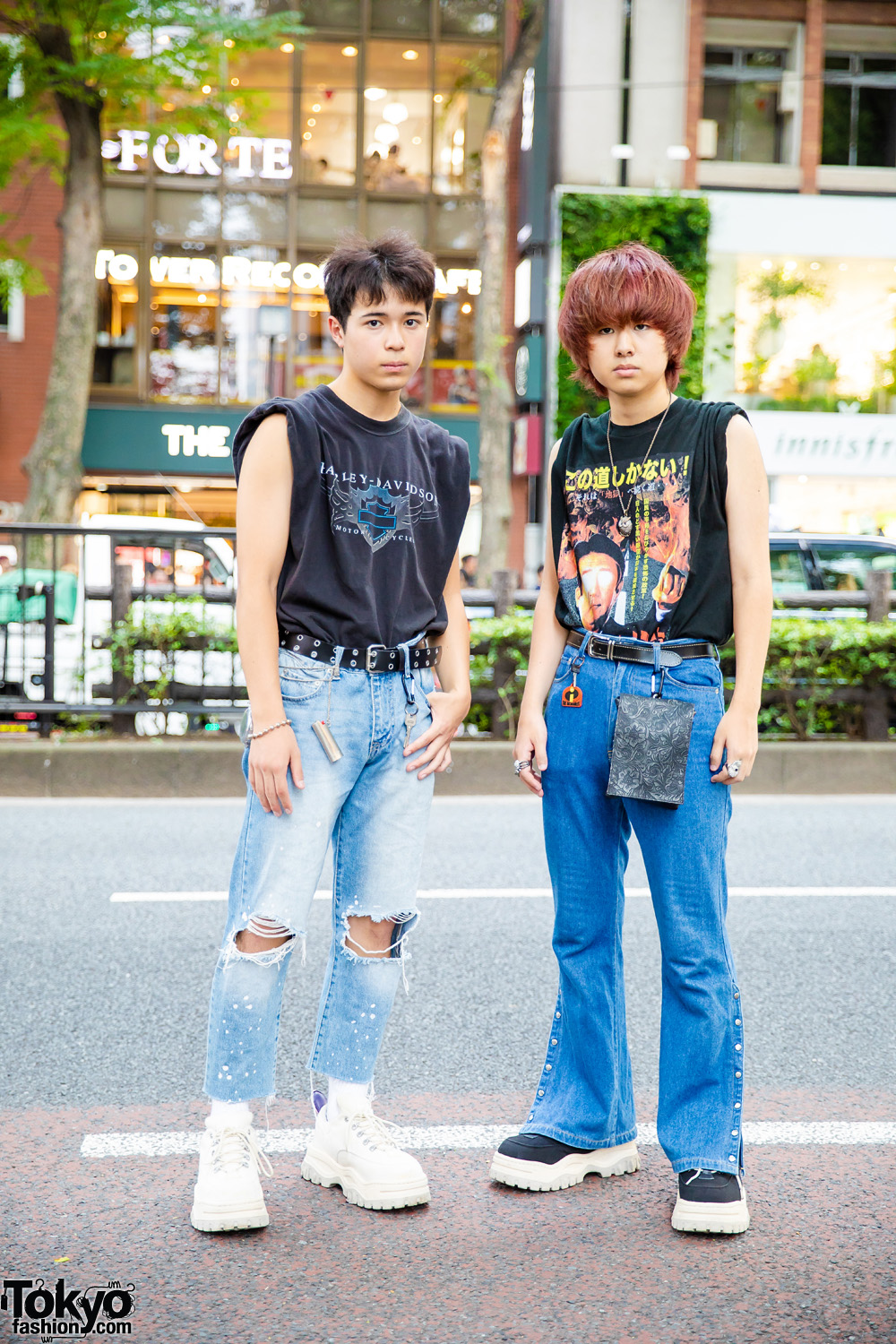 Harajuku Guys in Vintage & Handmade Street Fashion w/ Dog Harajuku, Kinji, Eytys, Ambush & Vivienne Westwood