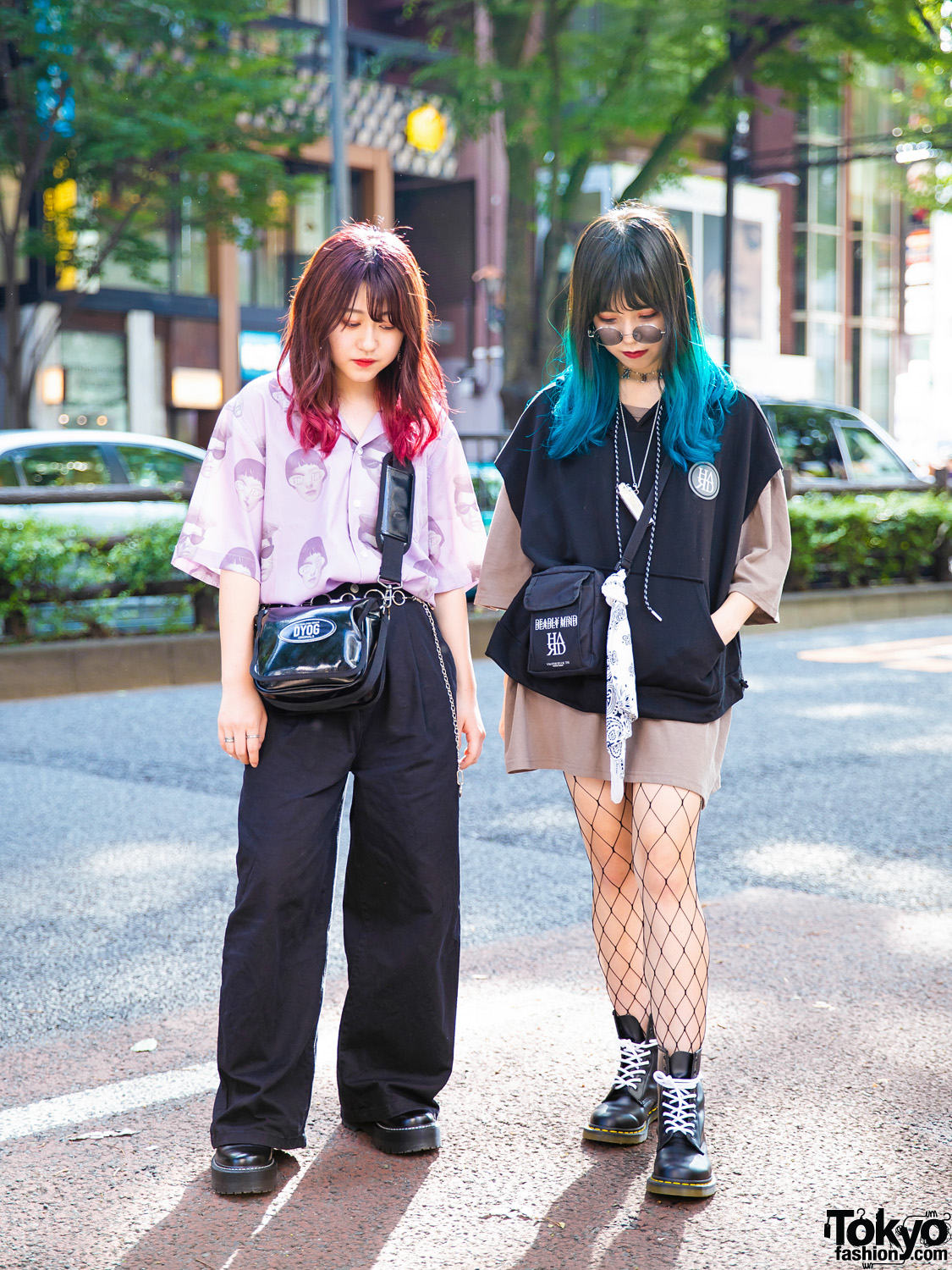 Harajuku Teen Streetwear Styles w/ Colorful Hair, Another Youth, FU•XU ...
