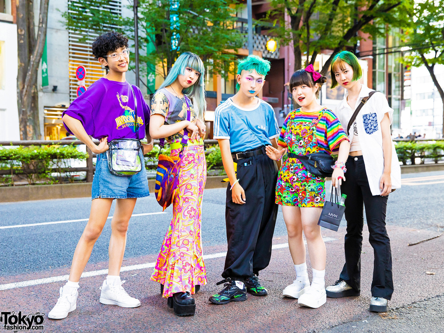 Harajuku Teen Vintage Streetwear w/ Pinnap, Peco Club, Mercari, Yosuke, Decotrand, 6%DOKIDOKI, ACDC, WC, Thank You Mart & Tokyo Bopper