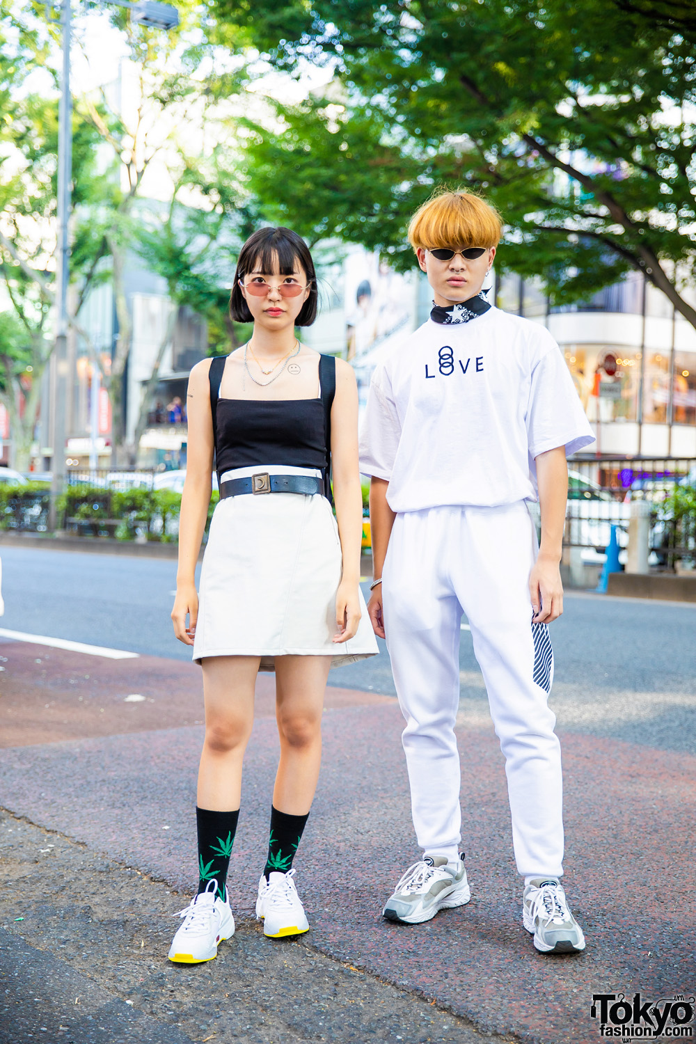 Harajuku Duo's Monochrome Streetwear Style w/ Agnes B, H&M, Zara, Prada, New Balance x N.Hoolywood, Faith Tokyo, G&B, Advan & Kudos
