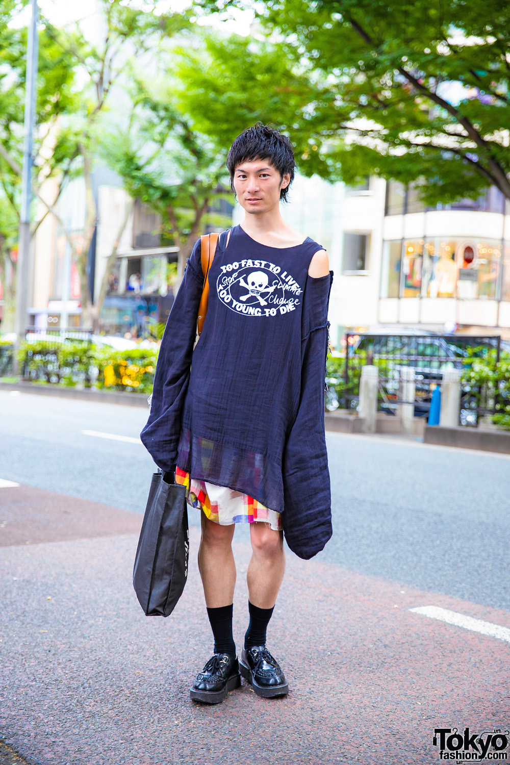 Harajuku Guy in Vivienne Westwood World’s End Street Style