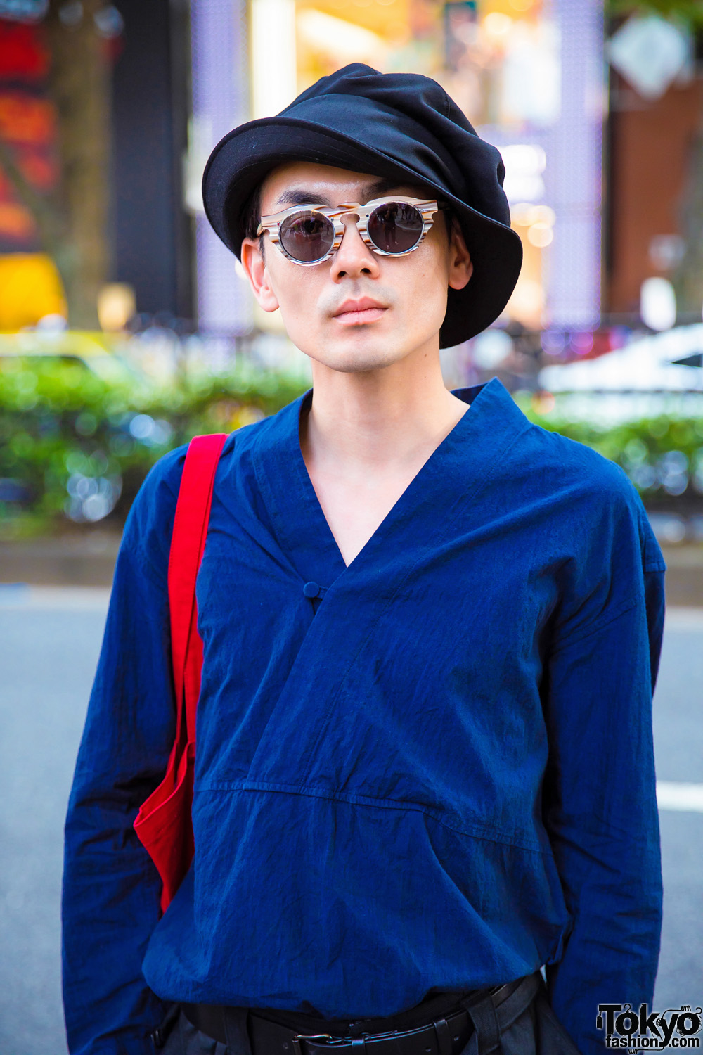 Japanese Fashion Designer Yuta Yajima in Harajuku w/ Issey Miyake ...