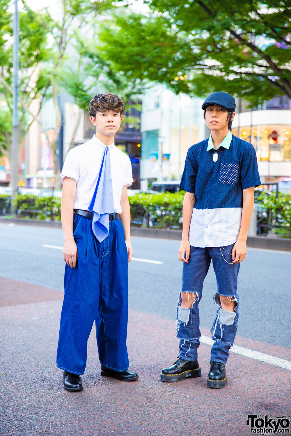 Color-Coordinated Menswear Street Styles w/ Raf Simons, Martine Rose ...