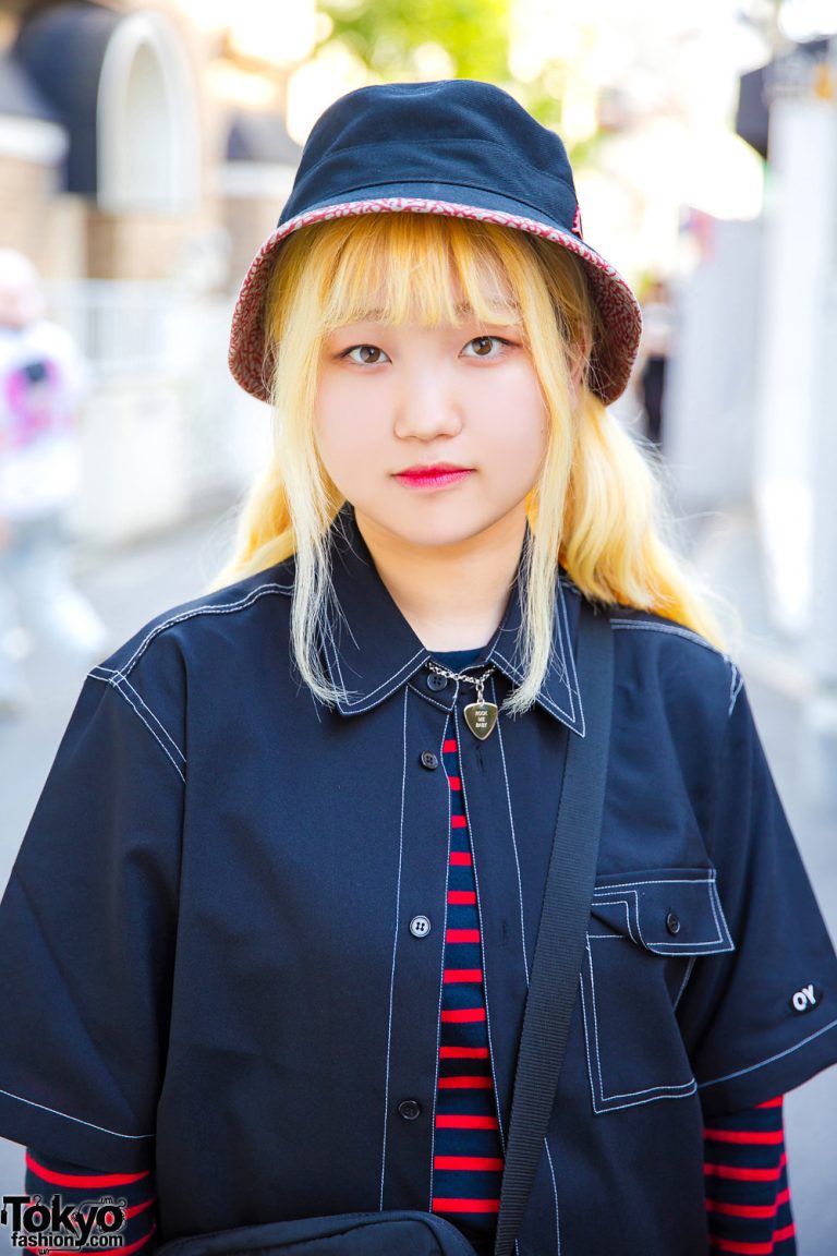Japanese Teens in Color-Coordinated Street Styles w/ OY, Zara, Dog ...