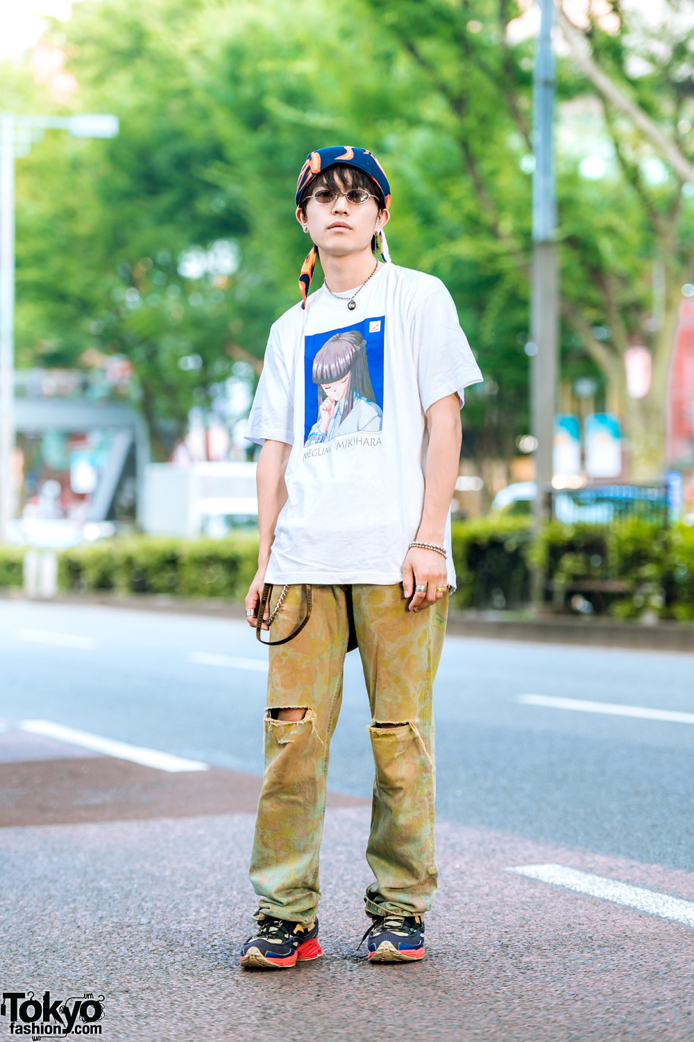 Casual Style in Harajuku w/ Tokimeki Memorial Megumi Mikihara Shirt ...