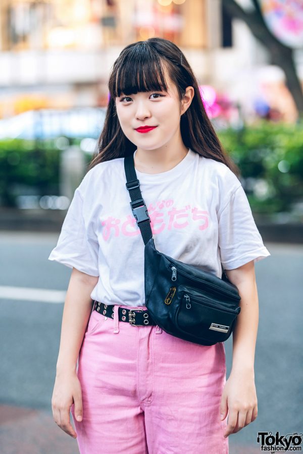 Harajuku Girl in Casual Streetwear w/ Decoland, The Four-Eyed, RRR ...