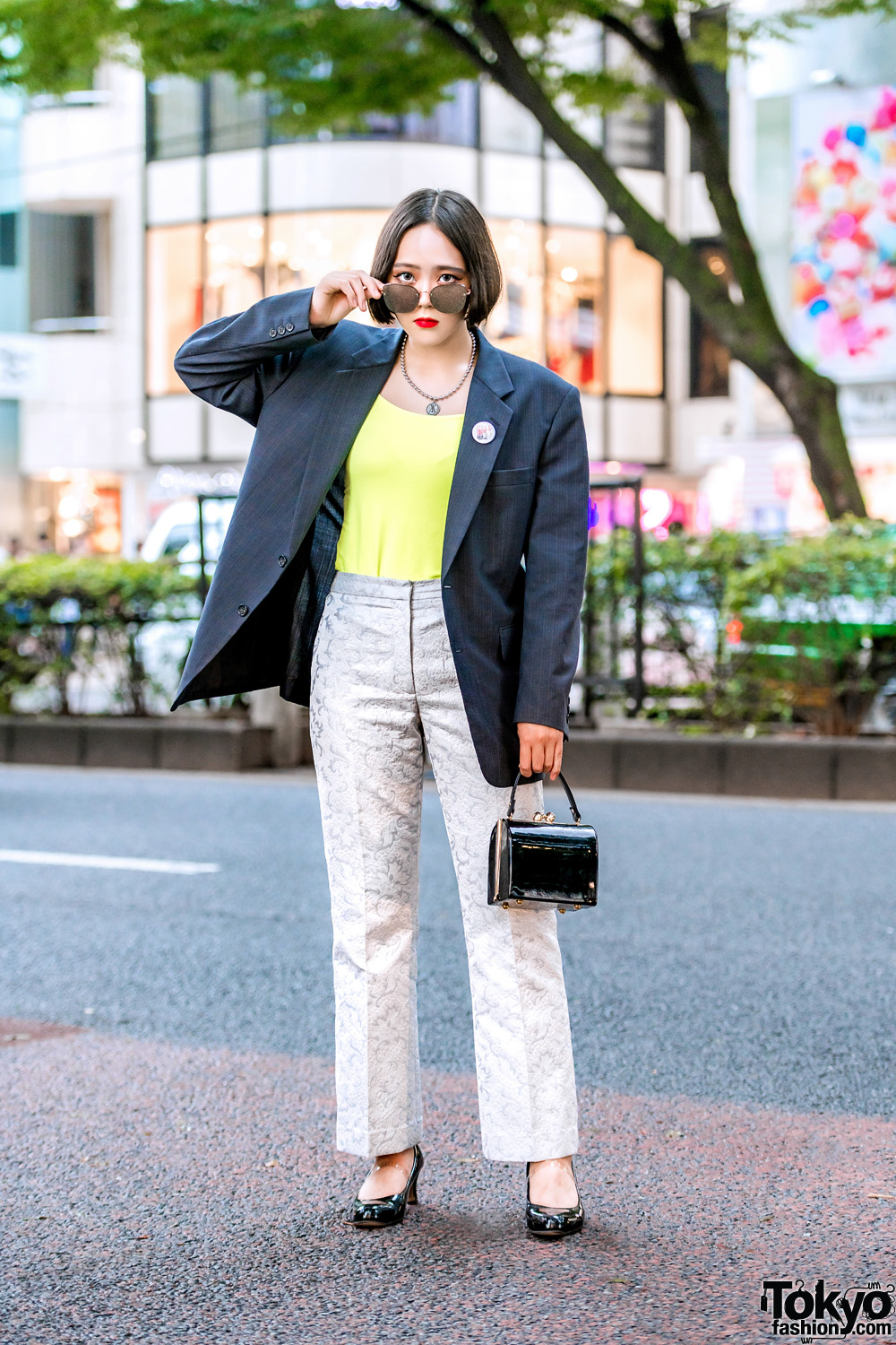 Harajuku Vintage Blazer & Pants w/ Funktique Tokyo & Another Youth