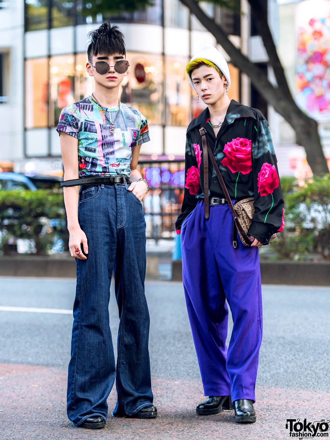 Harajuku Guys Streetwear Styles w/ Funktique Tokyo, Zara, Fendi, Bershka, Burberry & DW