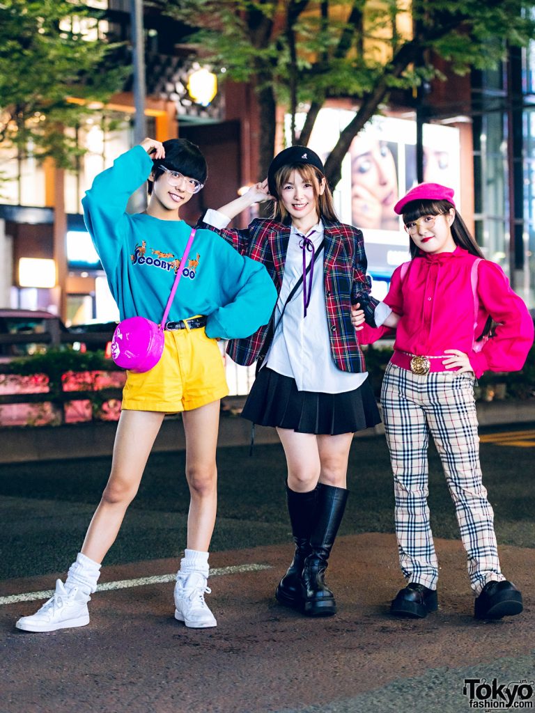 Colorful Harajuku Street Styles w/ Scooby Doo Sweater, Funktique Tokyo ...