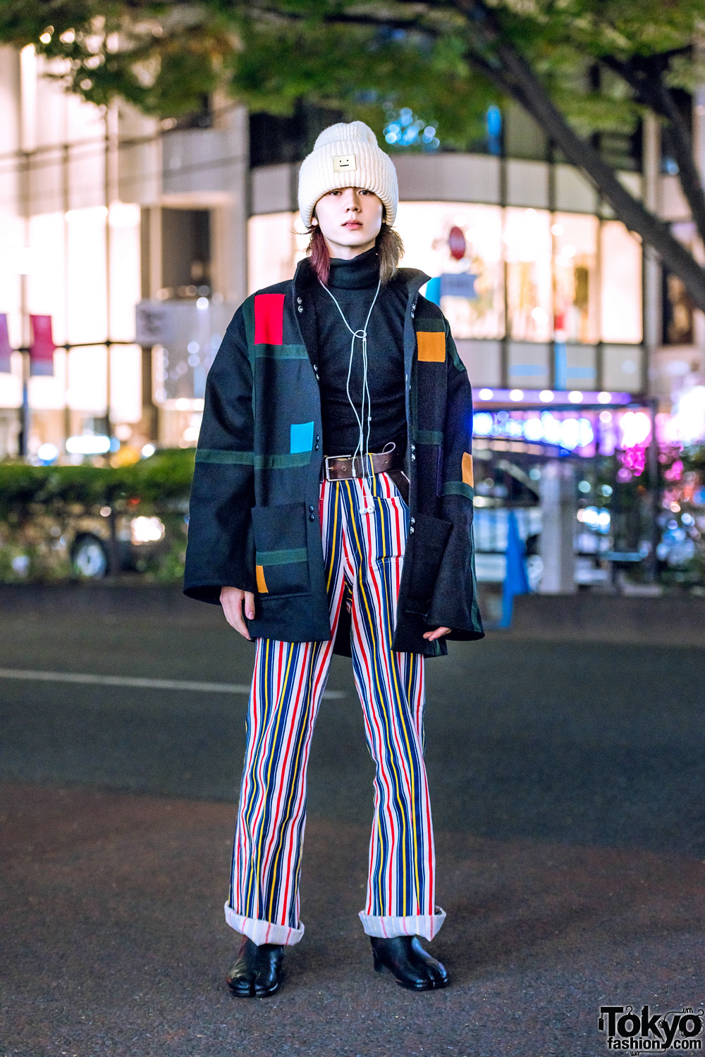 Harajuku Menswear Street Style w/ Muji, Maison Margiela, Vintage Fashion & Acne Studios
