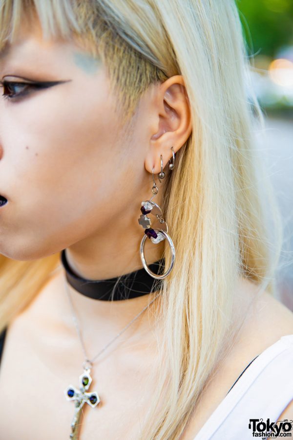 Harajuku Girl’s Gothic Punk Street Style w/ Forever21 Boujee Top, UNIF ...