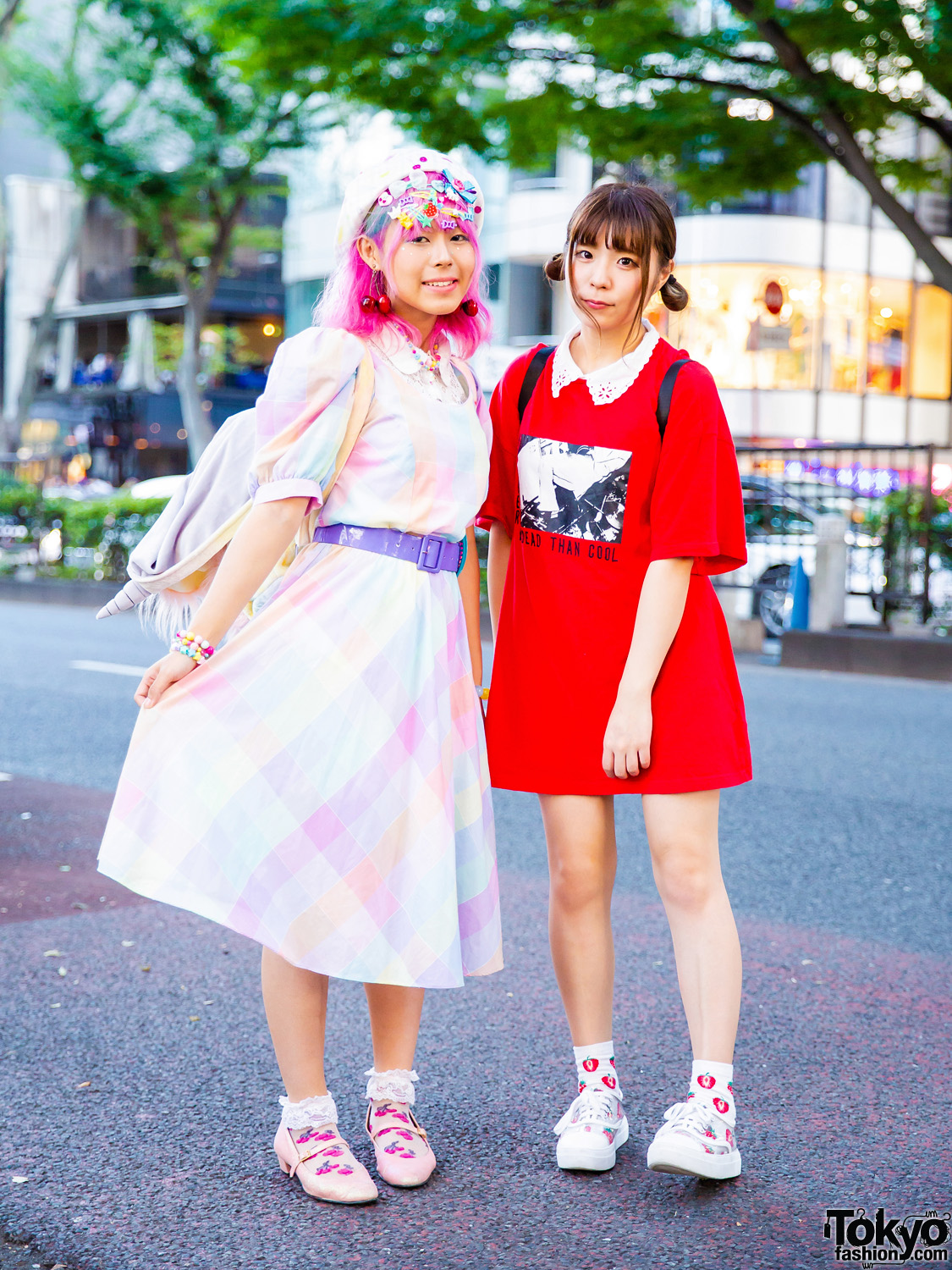 Harajuku Girls Street Styles w/ Pastel Dress, Kiki2, Codona De Moda Unicorn Backpack w/ Hood, Claire's, 6%DokiDoki, ME Harajuku, Jouetie, Romantic Standard & WEGO See Through Sneakers