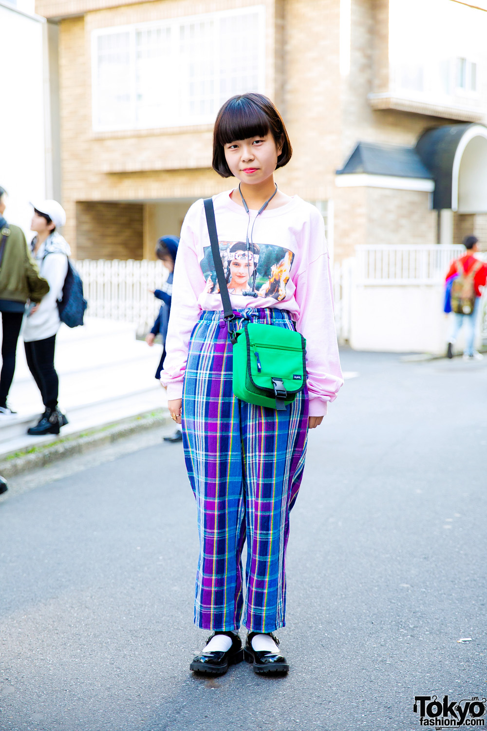 plaid pants | Tokyo Fashion News - Part 4