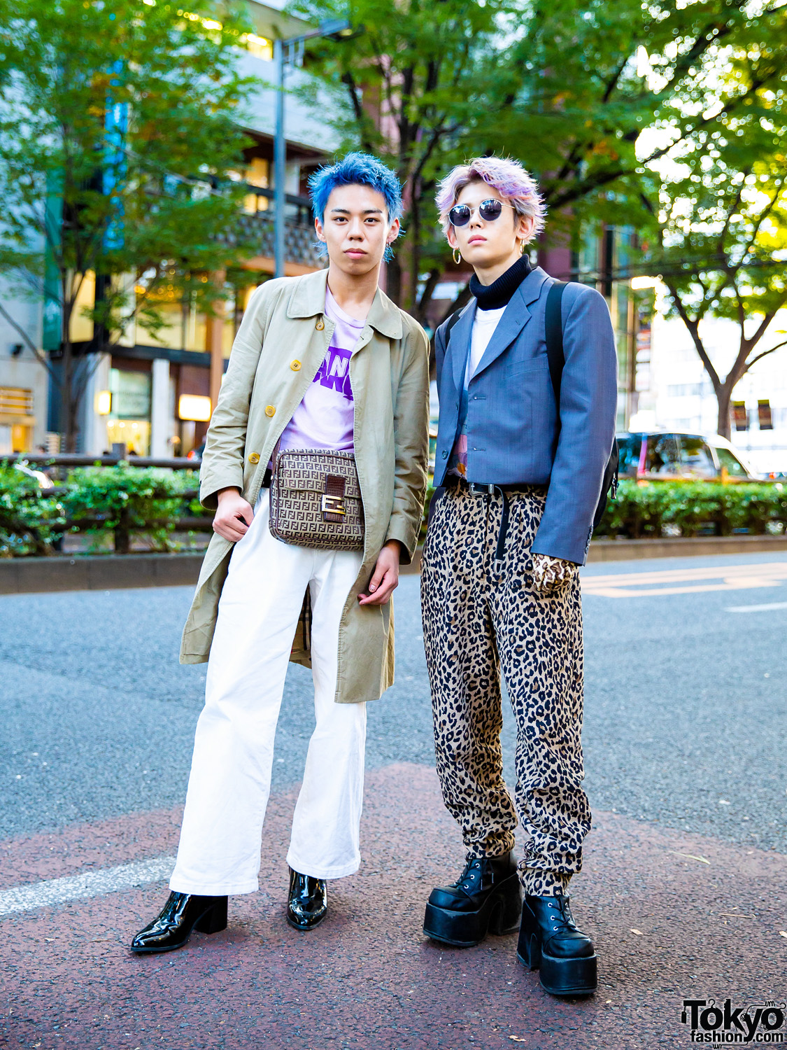 Harajuku Menswear Street Styles w/ Burberry, Fendi, Eytys, Prada, Never Mind the XU, GU & Maison Margiela