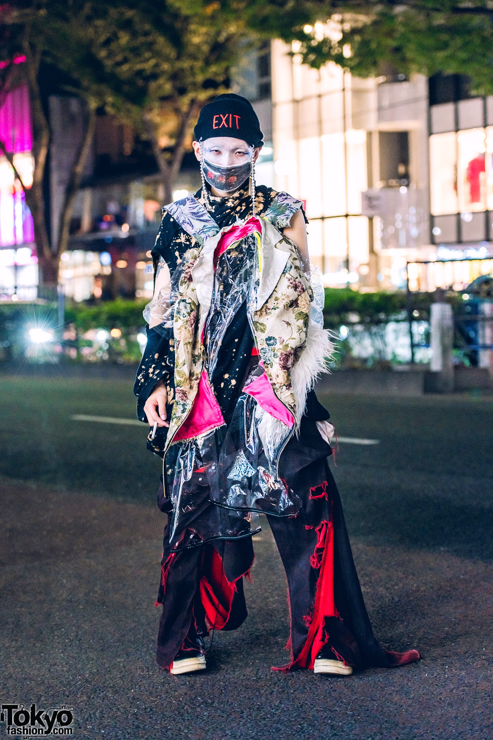 Avant-Garde Tokyo Streetwear Styles w/ Handmade Fashion, TKM6006 ...