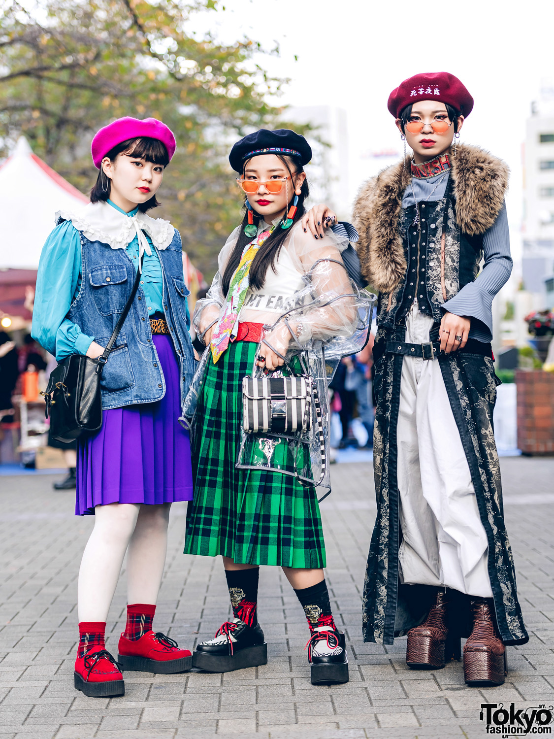 Japanese Teens in Vintage Street Styles w/ Yosuke, Gallerie, Spinns, WEGO, Ozz Croce & Diminish