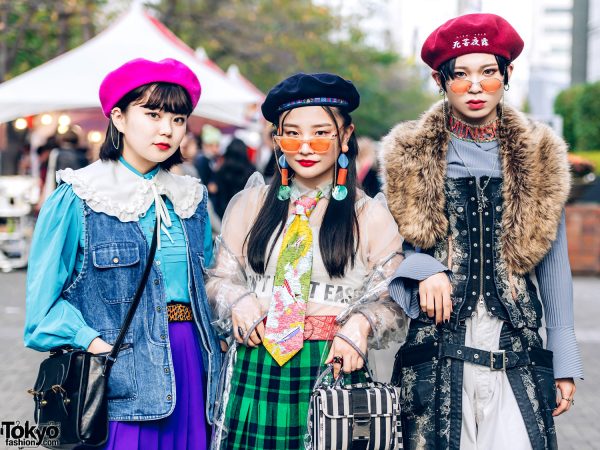 Japanese Teens in Vintage Street Styles w/ Yosuke, Gallerie, Spinns ...
