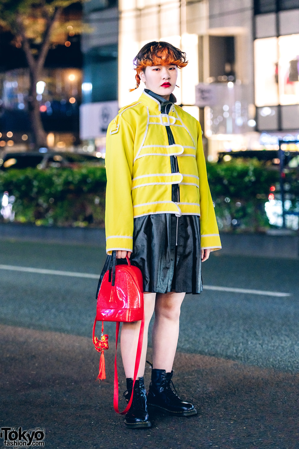 Harajuku Streetwear Style w/ Focus Shimokitazawa Jacket, Pinnap, Nike & Dr. Martens