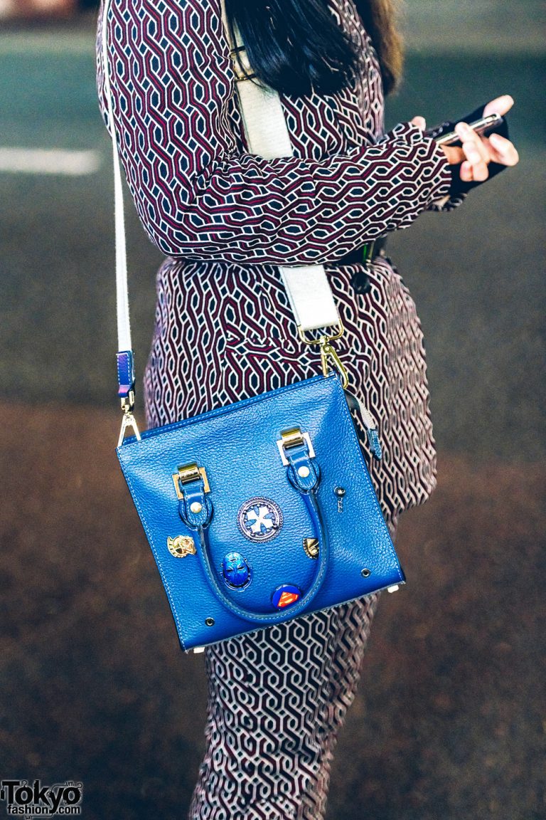 Mixed Prints Japanese Street Styles w/ Burberry Plaid, Geometric Suit ...