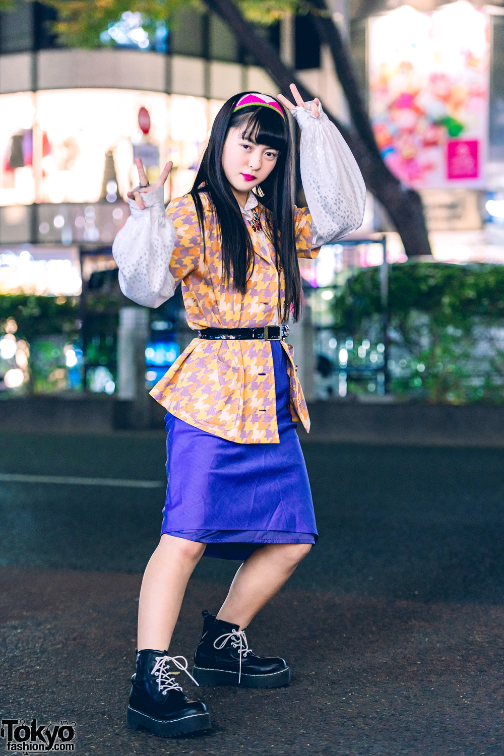Harajuku Girl in Tokyo Vintage Streetwear w/ RRR Vintage & WEGO