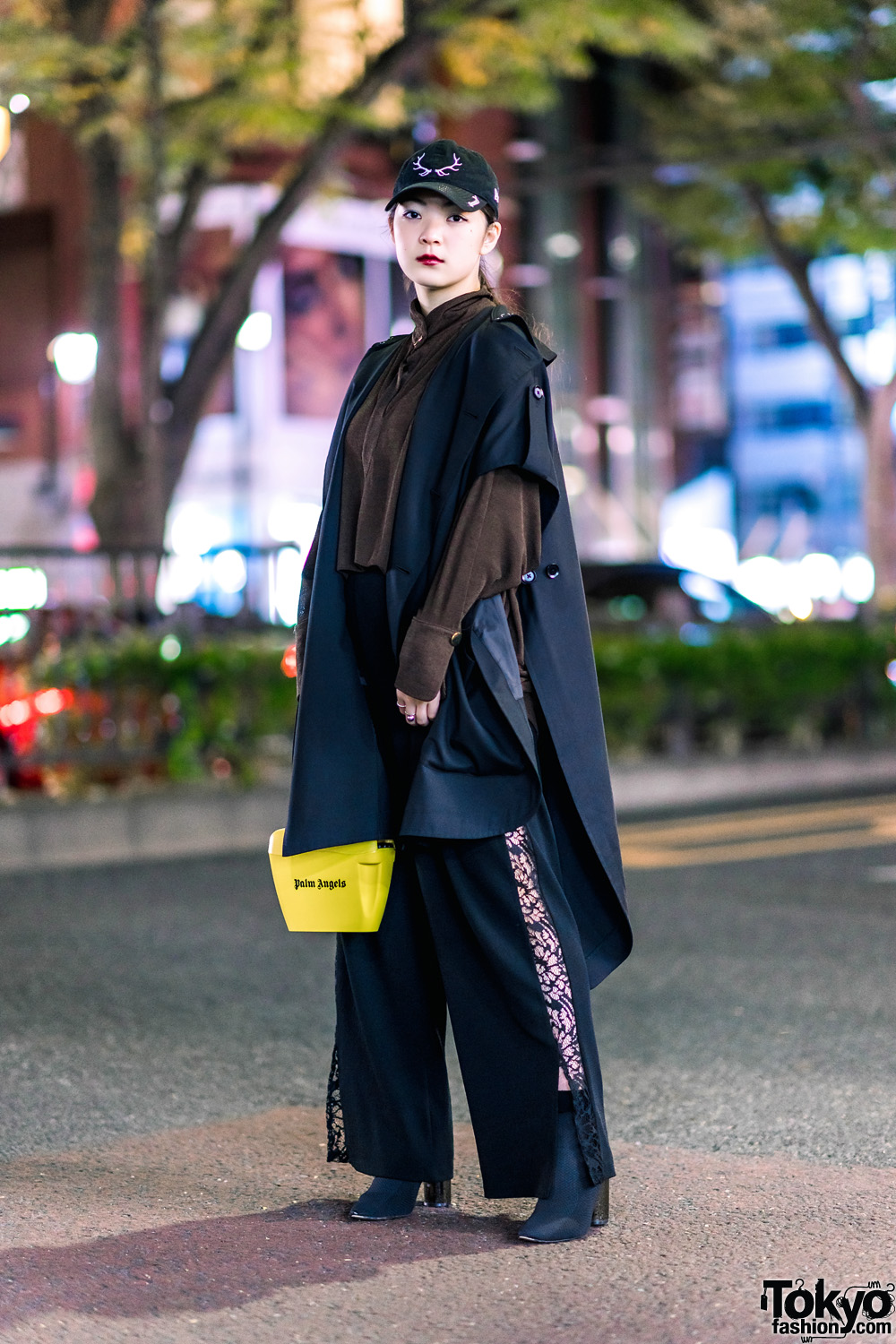 Harajuku Streetwear Style w/ Ground Y by Yohji Yamamoto, Issey Miyake, Palm Angels Handbag, Kinji & Marc Jacobs
