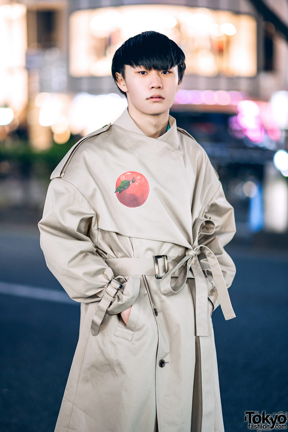 Menswear Winter Street Style w/ Blunt Bob, Oversized Keisuke 