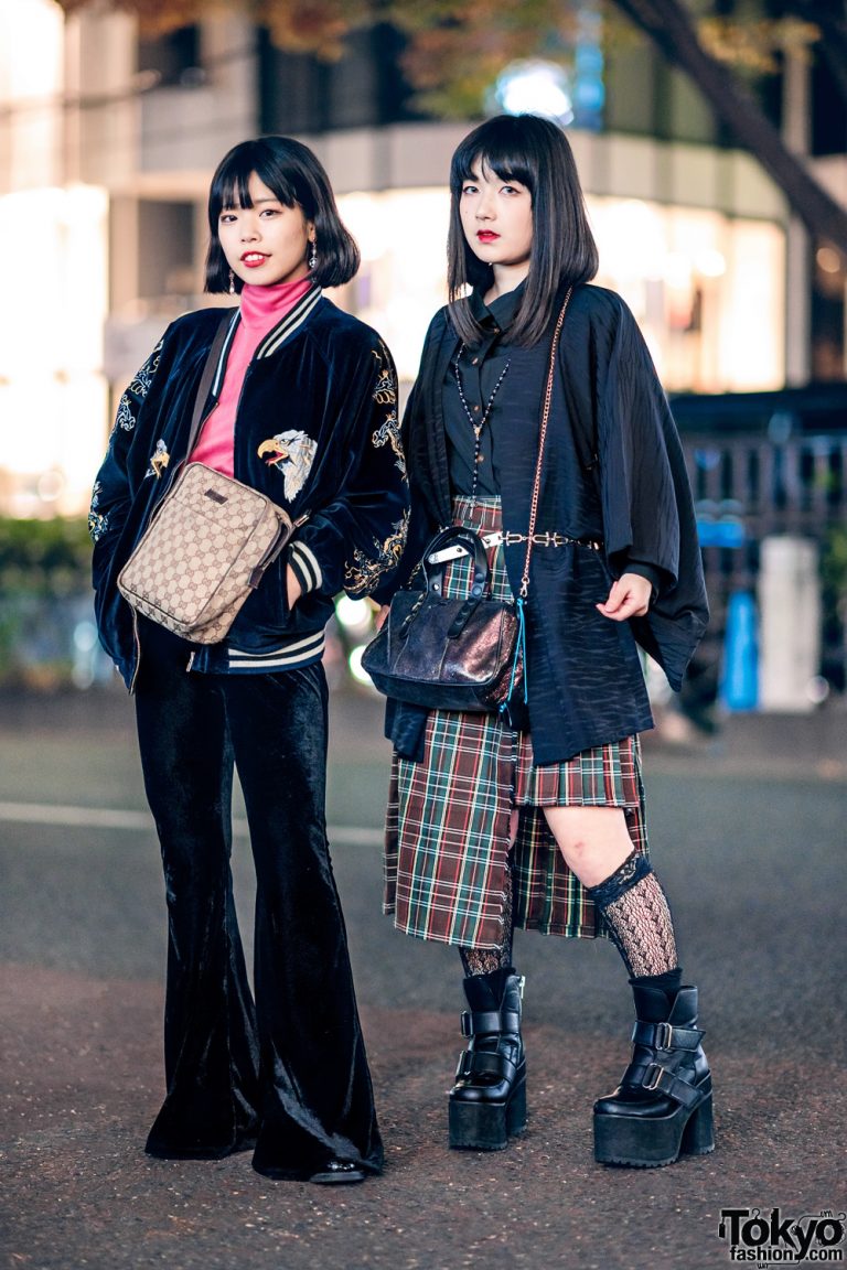 Harajuku Girls Streetwear Styles w/ Sukajan, Romantic Standard ...