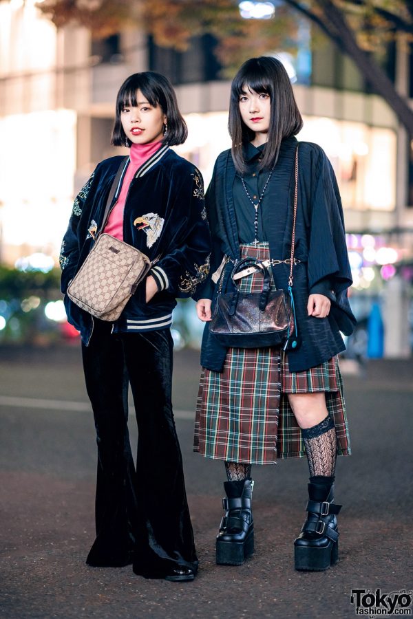 Harajuku Girls Streetwear Styles w/ Sukajan, Romantic Standard, Vivienne Westwood, Gucci, Faith Tokyo & Bubbles