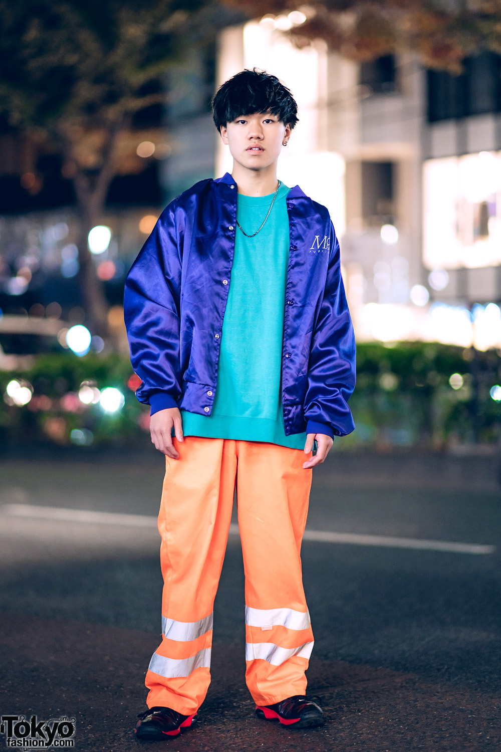 Harajuku Guy in Resale Sporty Streetwear Style