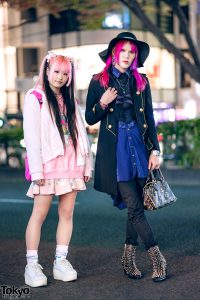 Harajuku Street Styles w/ Pink Hair, ACDC Rag, Buffalo Bob’s, Ozz Croce ...