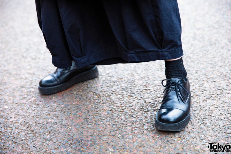 All Black Men’s Winter Street Style w/ Burberry Trench Coat, Y-3, Notch ...