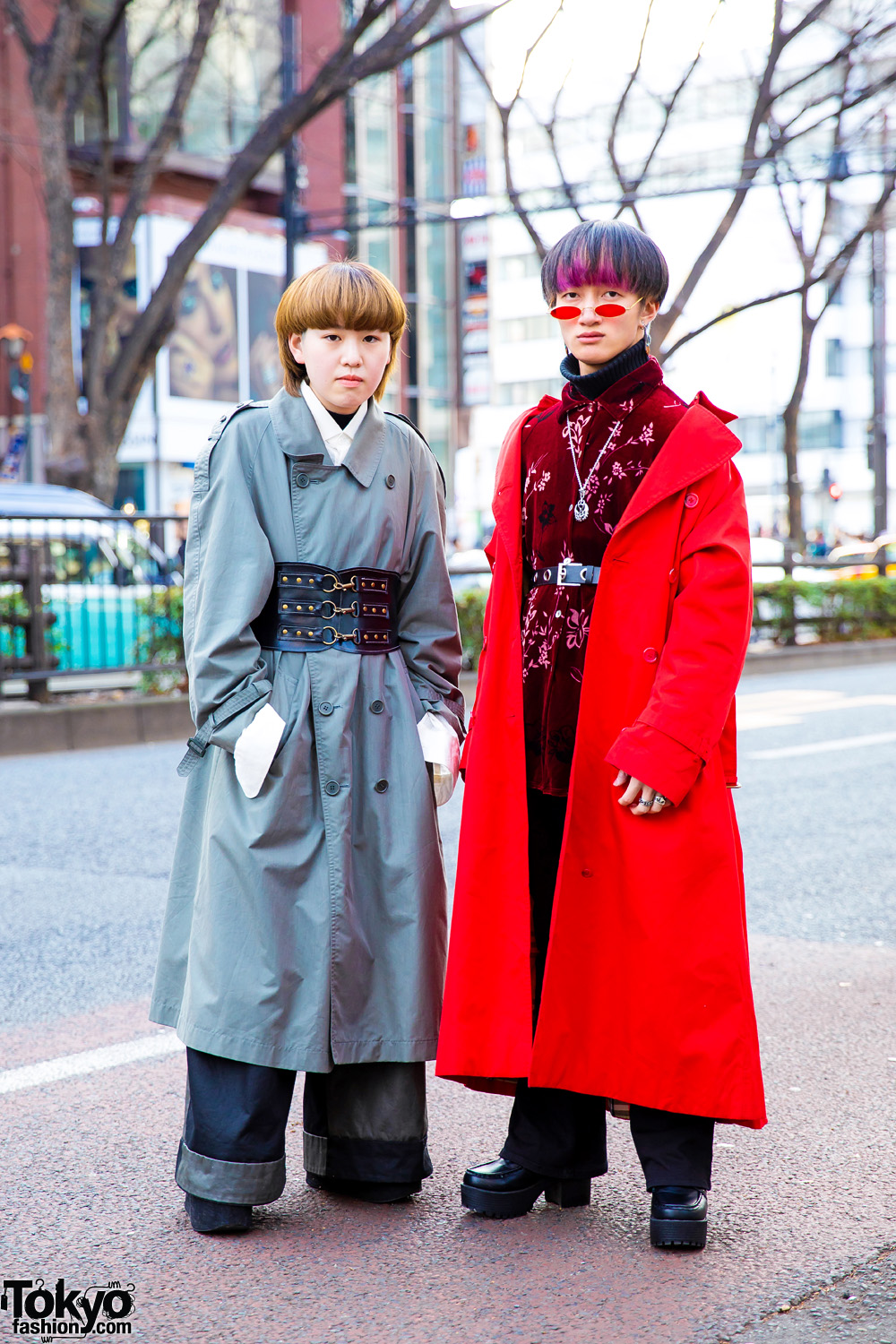 Tokyo Trench Coats Street Styles w/ Burberry, Emoda, Yosuke, Saad, Comme des Garcons, Bubbles, Vintage & Handmade Fashion
