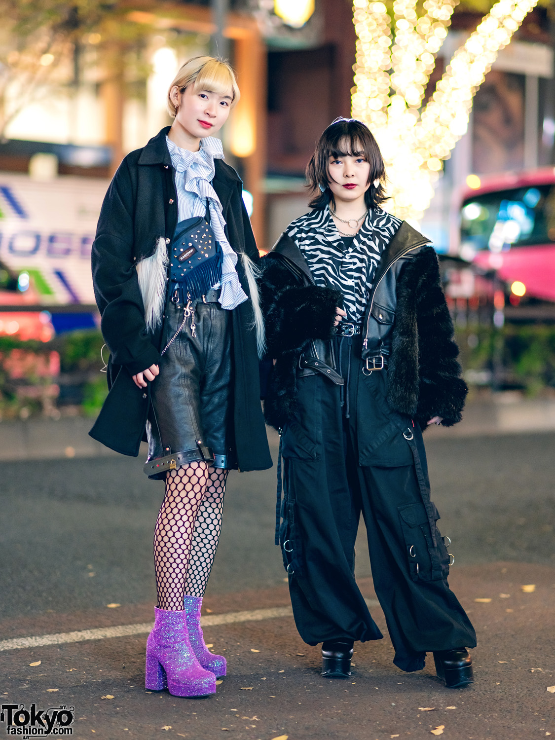 MYOB Fuzzy Coat, Sister Jane, Eastpak, Bubbles, ME Harajuku, Tripp NYC & Current Mood Glitter Boots