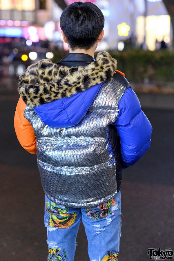 Tokyo Mens Streetwear Fashion w/ Moschino Puffer Jacket, Issey Miyake ...