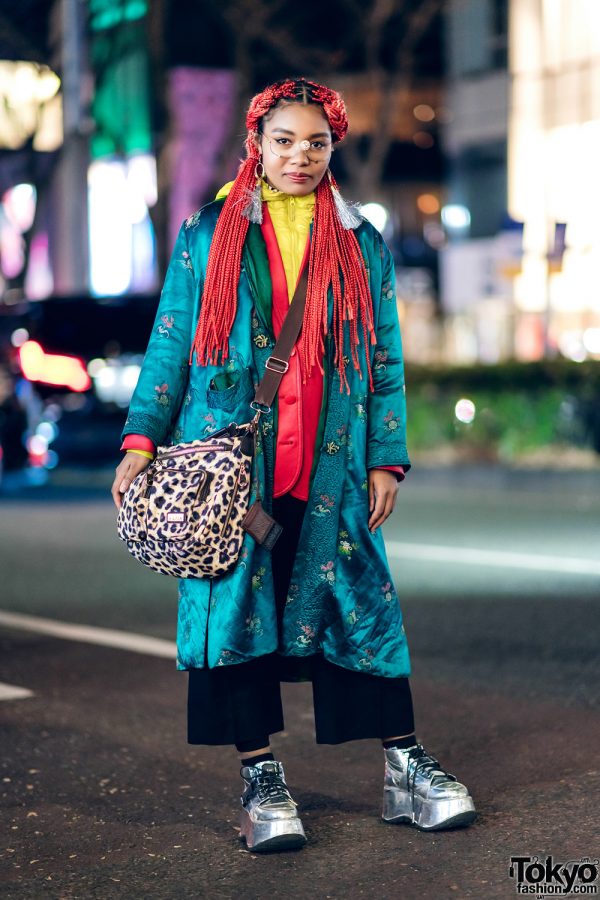 Eclectic Tokyo Street Styles w/ Skateboard, 70’s Plaid Suit, Christian ...
