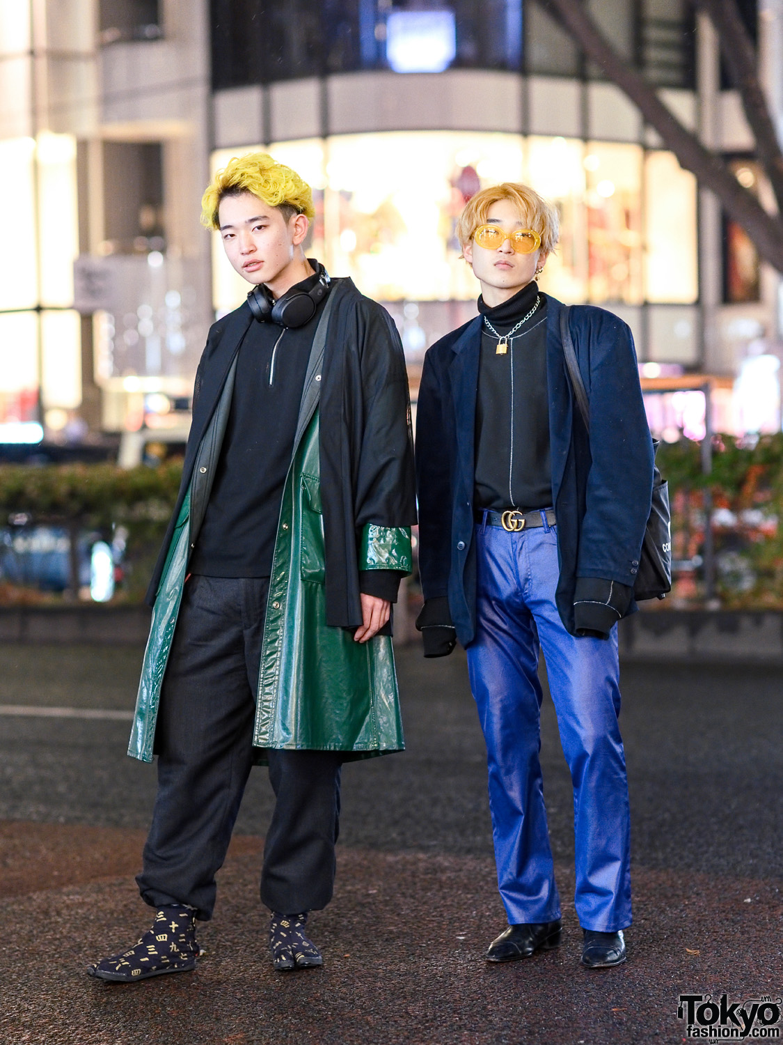Harajuku Guys' Layered Street Fashion w/ Sullen Tokyo, Grico Clothing, Sou Sou Tabi Shoes, Comme des Garcons, Gucci & Trendywoobi