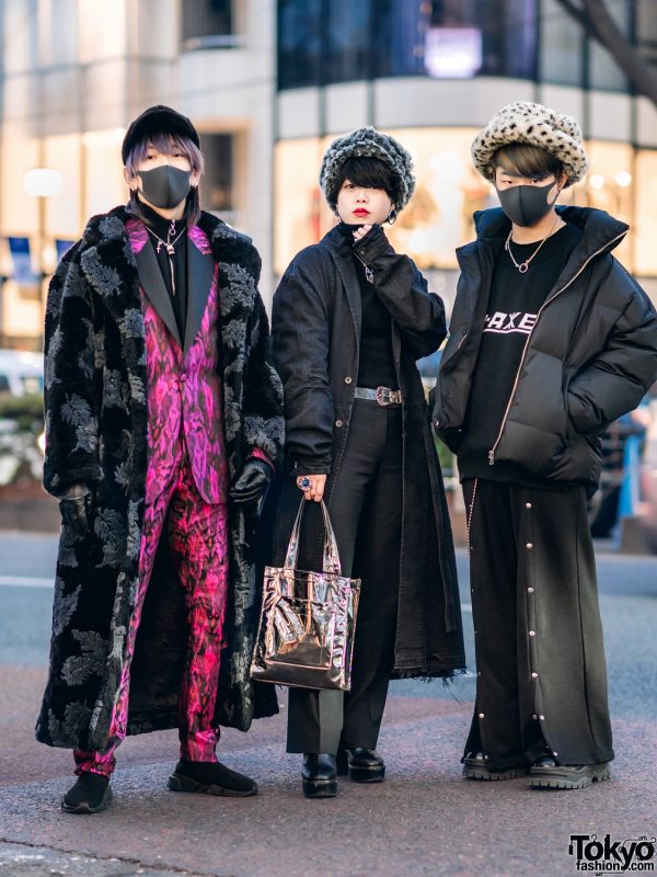 Harajuku Streetwear Styles w/ Furry Hats, Maxi Coats, Balenciaga ...