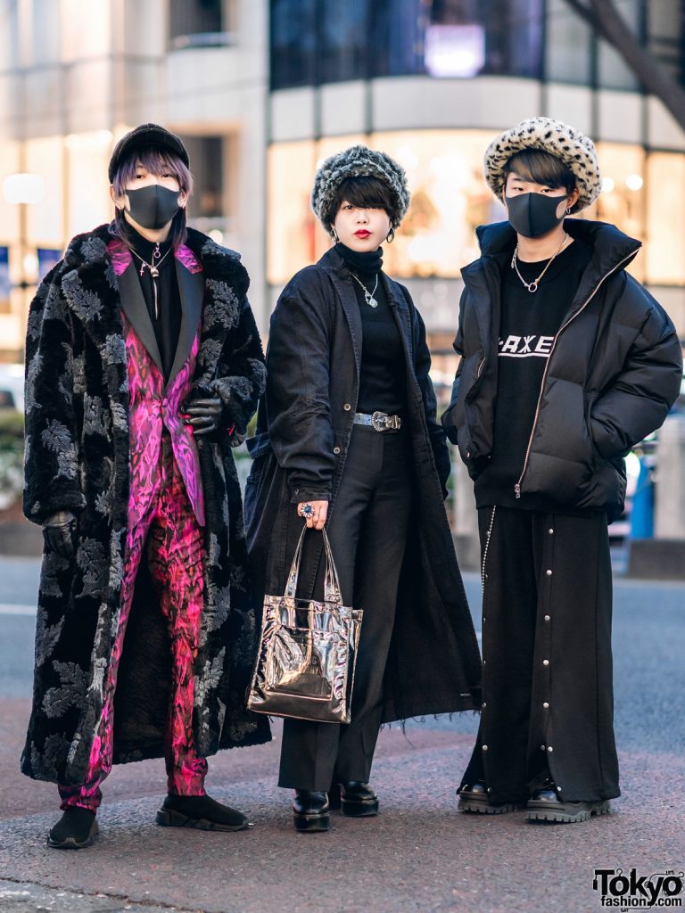 Harajuku Streetwear Styles w/ Furry Hats, Maxi Coats, Balenciaga ...